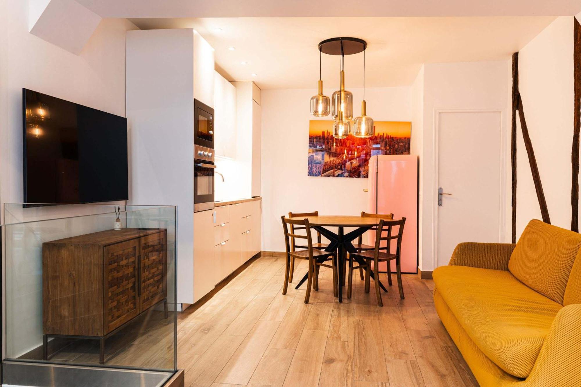 Loft 1 Bedroom Marais, Notre Dame Ac By Lcc Agency Париж Экстерьер фото