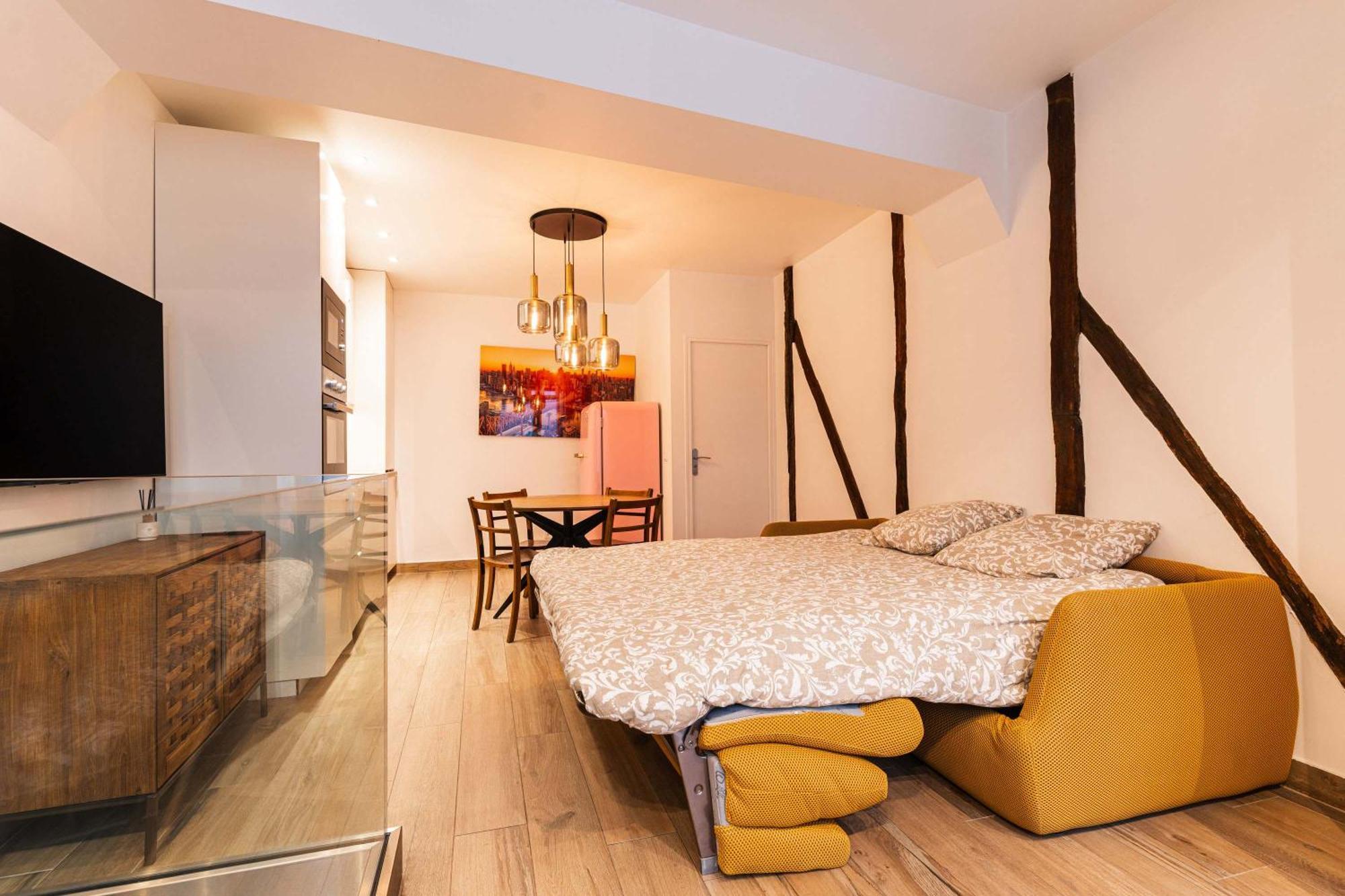 Loft 1 Bedroom Marais, Notre Dame Ac By Lcc Agency Париж Экстерьер фото